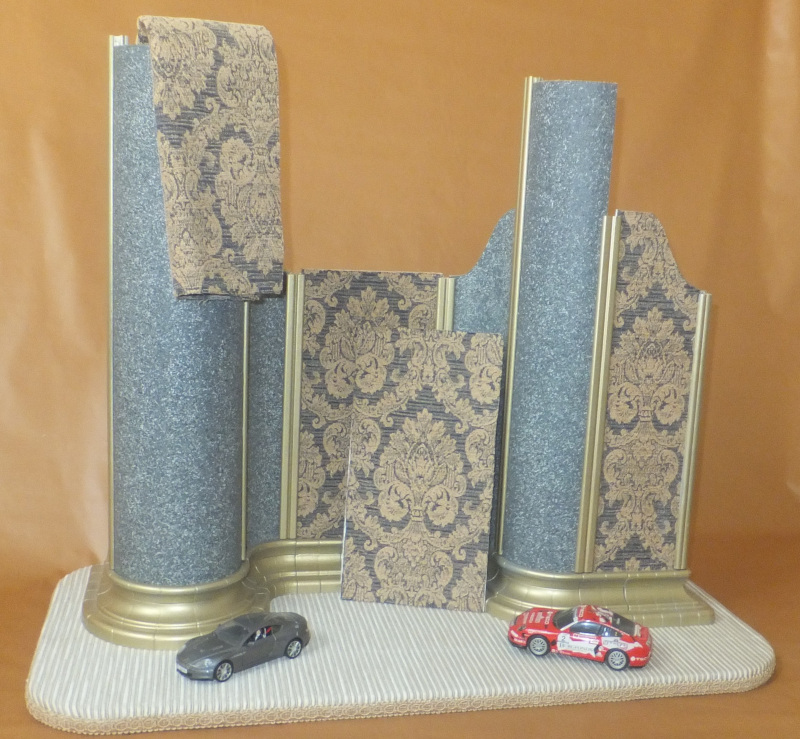 Example column with inward and outward curves