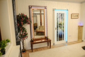 Showroom lighting trials