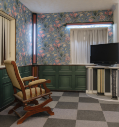 Showroom living room setup